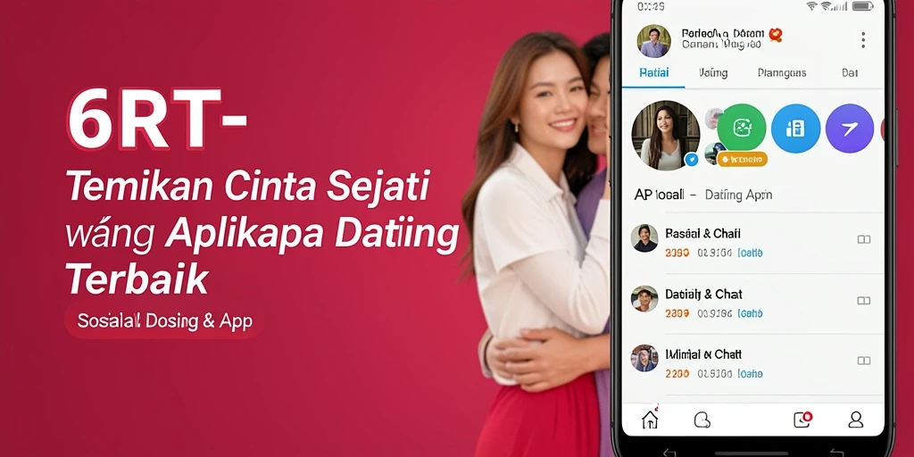Tampilan antarmuka utama aplikasi 6RT yang menarik dan user-friendly.