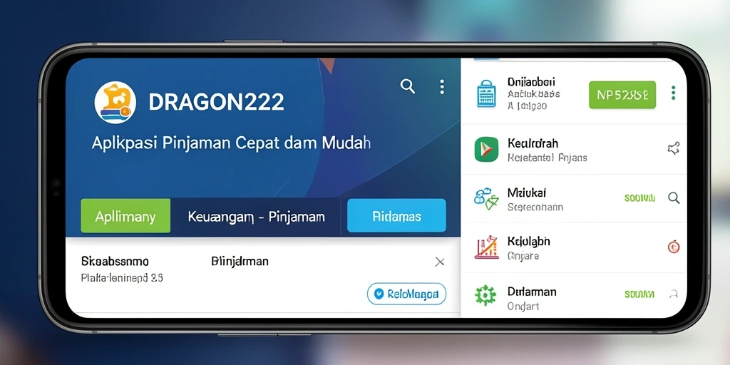 Tampilan antarmuka DRAGON222 yang intuitif dan mudah digunakan.