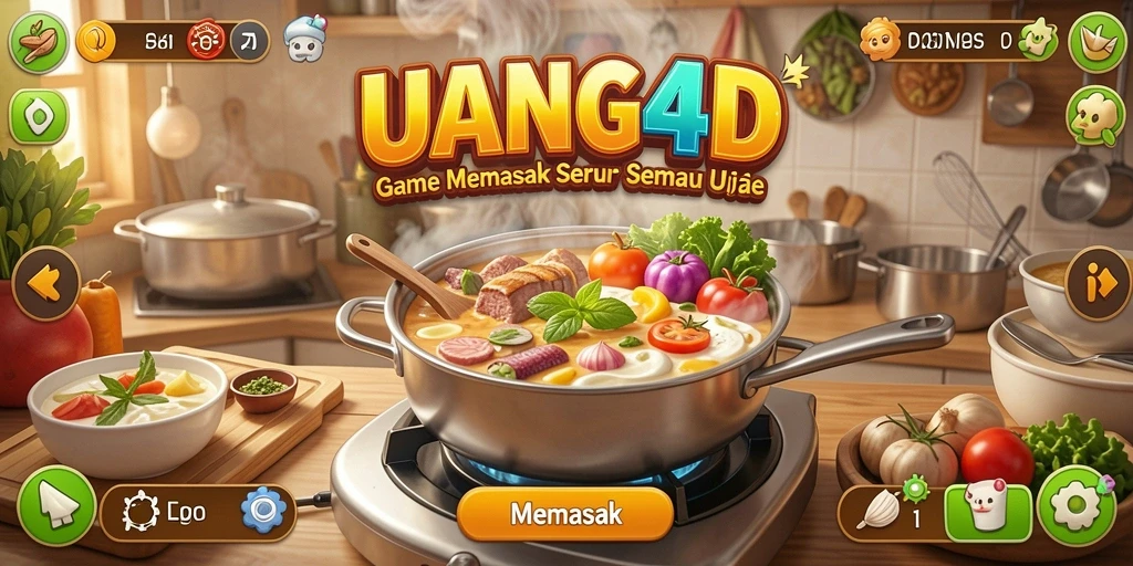 Antarmuka memukau dengan berbagai pilihan hidangan siap saji.